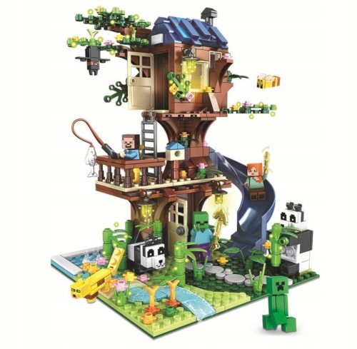  Minecraft Tree House Blocks 406 pieces.