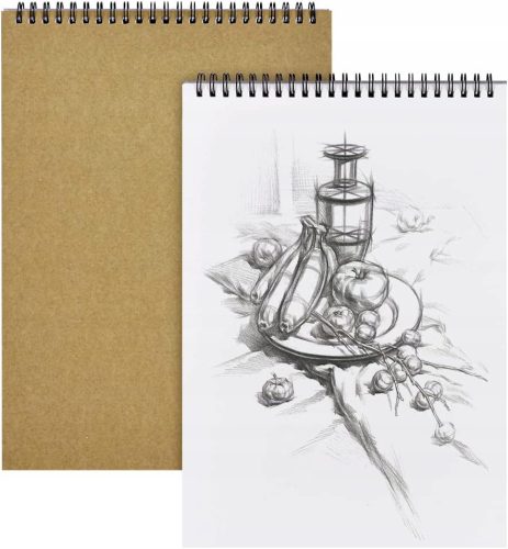  DRAWING NOTE PAD SPIRAL SKETCHBOOK NOTEBOOK A5 60 PAGES