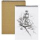  DRAWING NOTE PAD SPIRAL SKETCHBOOK NOTEBOOK A5 60 PAGES