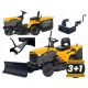 Garden tractor mower POWERFUL TRACTOR STIGA ESTATE 384ST, SNOW BLOWER 15 HP, TURBO XXL PLOUGH SET