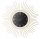 Clock for home Magnificent wall clock, black, gold, 65 cm