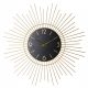 Clock for home Magnificent wall clock, black, gold, 65 cm