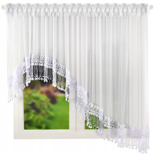 Curtains, Curtains ready Classic voile curtain 400 cm x 180