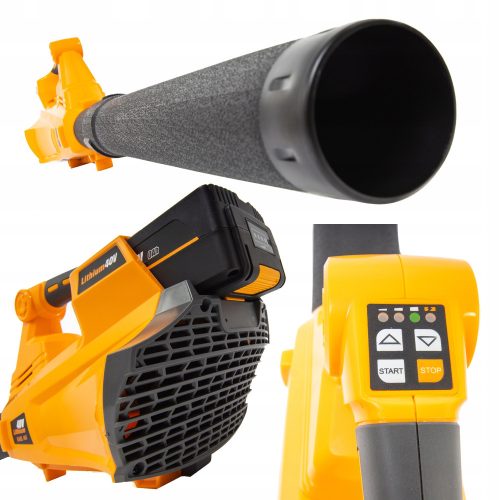 Leaf blower and garden vacuum Riwall battery blower 2.5 kg