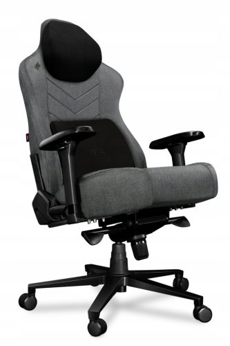 YUMISU 2053 Cloud Black Magnetic Fabric Office Gaming Chair