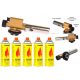 Carmotion gas burner for gas cartridges