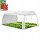 Polytunnel, panneaux en plastique Polytunnel 12 m² 400 x 300 cm blanc