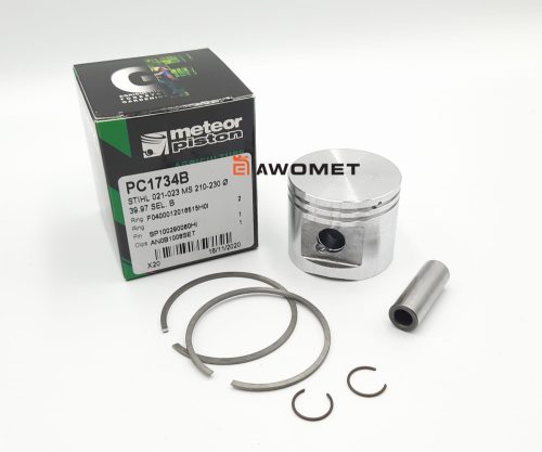 Saws for wood and branches Piston for STIHL 023, MS 230 - 40 mm METEOR (Italian)