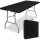 Tables et chaises de jardin pour la terrasse Table eHoker, feta en plastique noir