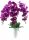 Artificial Flowers and Fruits ORCHID Rubber Silicone Orchid LARGE 95 cm in pot like a living GIFT