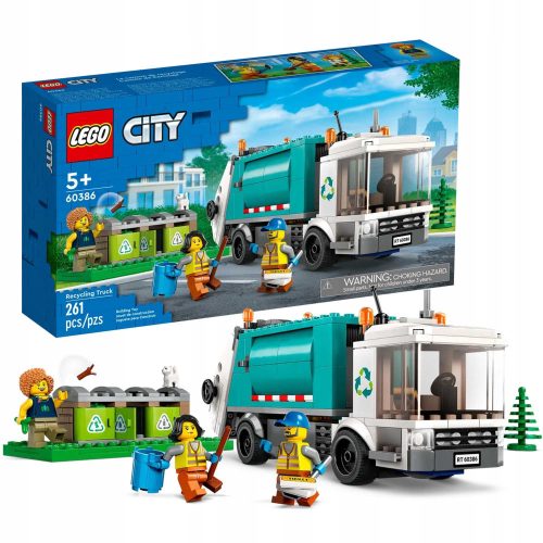  LEGO City Truck Recycling Garbage Truck CREATIVE LEGO BLOCKS