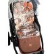  Stroller insert, waterproof footrest Monstera Robin XL 90 cm