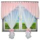  Karmen Powder pink Fenstervorhang 300/150