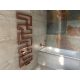  Water bathroom radiator Snake Design 910 W 550 x 1430 mm white, brown, chrome, black, red, brass, blue, grey, gold