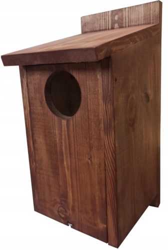  NEST BOX FOR BIRDS TYPE D HOOOPOPE COFFEE WOODPEPELE