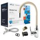 Focus Sanitar Focus floor-standing kitchen faucet, beige