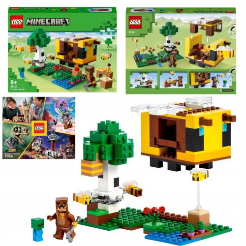  LEGO Minecraft 21241 Beehive + LEGO CATALOG 2024 NEW