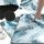 Non-Slip Bathroom Rug, Quick-Drying Marble Mat, 80 x 50 cm, XXL