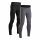  DANISH ENDURANCE Men's Compression Tights, Thermoactive Leggings 2-Pack, XL