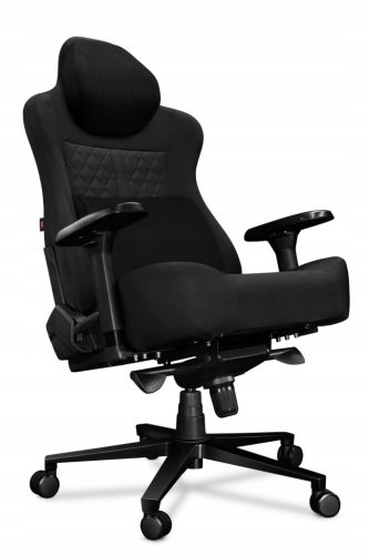  YUMISU 2052 Office Gaming Chair Made of Magnetic Fabric in Black