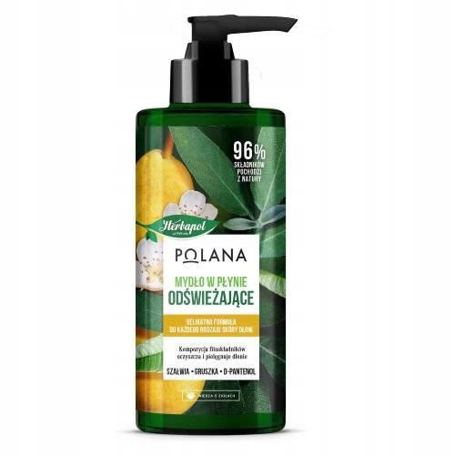  HERBAPOL LIQUID SOAP SAGE PEAR VERBENA 390ml