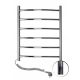 Electric bathroom radiator Navin 244 W 480 x 600 mm Chrome