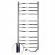 Electric bathroom radiator Navin 487 W 480 x 1200 mm Chrome