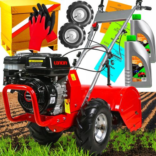 The motor hoe. Favorite Rototiller 48 cm 4780 W 6.5 PS