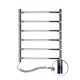 Electric bathroom radiator Navin 284 W 480 x 600 mm Chrome