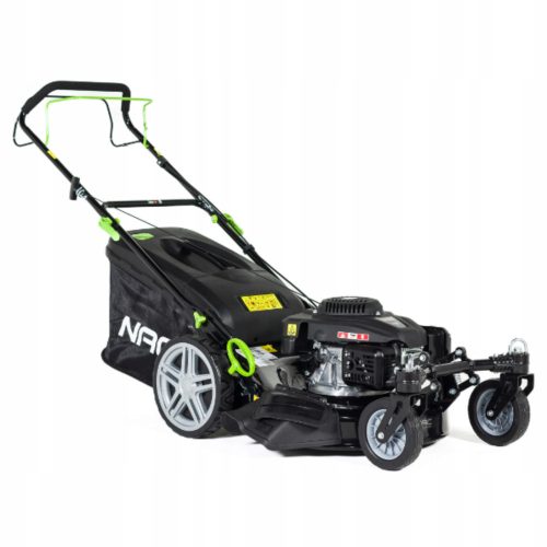 Petrol lawn mower - Petrol lawn mower with NAC basket, 166 cm³ capacity. Basket 75 l, cutting width 50 cm