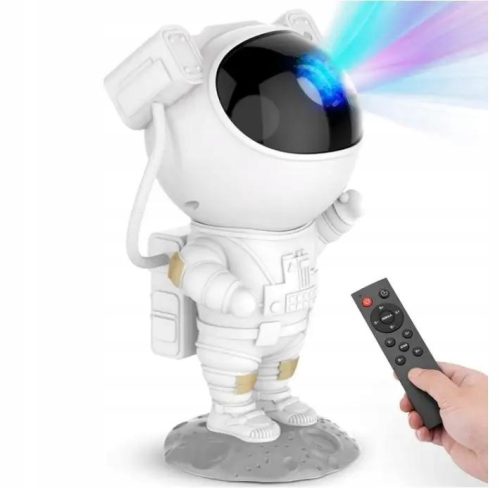  STARS SKY PROJECTOR LED NIGHT LAMP ASTRONAUT + REMOTE CONTROL for the astronaut projector black