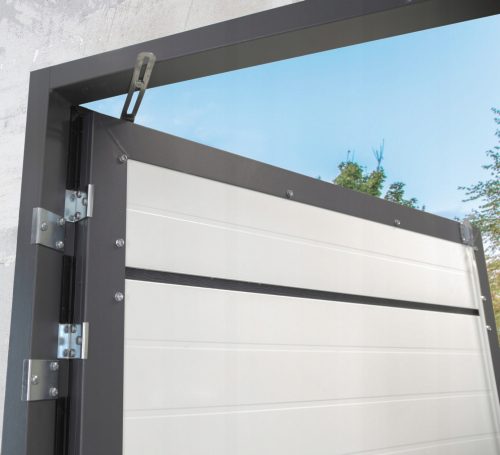 Doors and Gates GARAGE DOORS DOUBLE DOOR WITH GATE LEAF