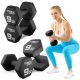  Set of 2x9kg dumbbells neoprene dumbbells for Trex Sport exercises