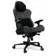  YUMISU 2050 Office Gaming Chair Made of Magnetic Fabric in Grey and Black