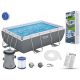 Bestway rectangular frame pool 282 x 196 cm