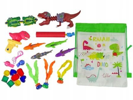 dinosaur diving toy set