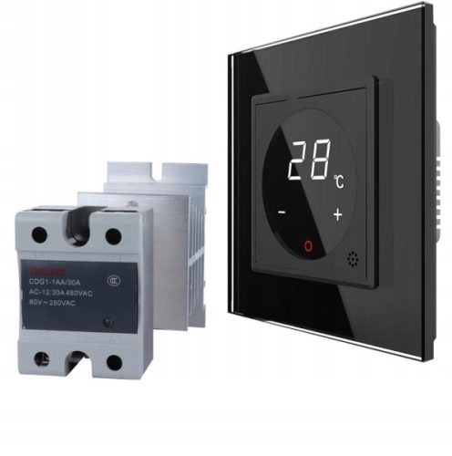  Livolo touch room thermostat black with sensor