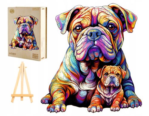  Puzzle Pasjo24 wooden puzzle 240 pieces WOODEN PUZZLE LARGE 300 PIECES ENGLISH BULLDOG IN A WOODEN BOX wooden puzzle K520