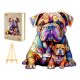  Puzzle Pasjo24 wooden puzzle 240 pieces WOODEN PUZZLE LARGE 300 PIECES ENGLISH BULLDOG IN A WOODEN BOX wooden puzzle K520