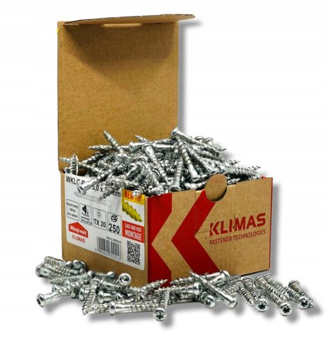 Wood screws Wkręt-Met 5 x 40 mm 250 pcs.