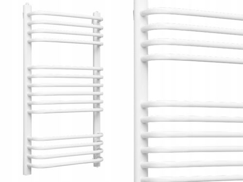  LECCO 710x650 422W decorative bathroom radiator ladder White