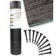 Agrartextil - Agricultural mulching fabric (anti-weed) GardenLine black 110 x 10000 cm 70 g/m²