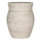 Pots and planters for outdoor and garden pottery pots 55 cm x 55 x 68 cm stone fiberglass white