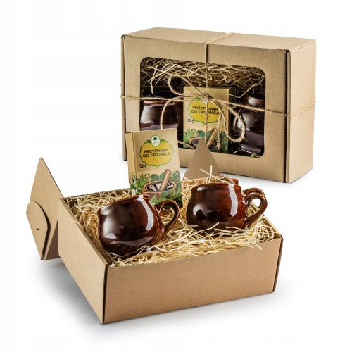  Mulled wine gift set mugs spice