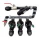  Distributor kit with 3 solenoid valves, 100HV filter