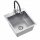 myQ LEO 10 S single-bowl sink, stainless steel