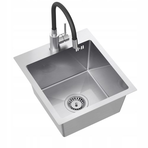 myQ LEO 10 S single-bowl sink, stainless steel