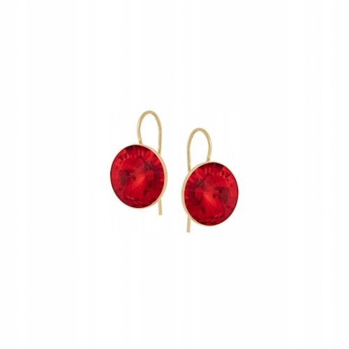  Gold-plated earrings with crystal ANIA KRUK