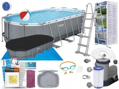 Bestway oval frame pool 549 x 61.5 cm