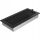 Painted ventilation grille. Grille 17x37 cm, black